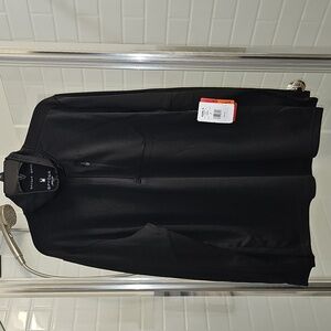 Men's Spyder 1/4-Zip Tech Knit Shirt/Jacket In 'Black'. NWT.